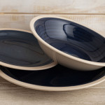 Vajilla Quid Baltic Azul Cerámica 18 Piezas