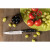 Cuchillo de Cocina Arcos serie riviera Negro Acero 15 cm 6"