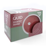 Vajilla Quid Calypso Rojo Cerámica 18 Piezas