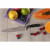 Cuchillo de Cocina Arcos serie riviera Negro Acero 20 cm
