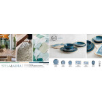 Bol para Aperitivos Bidasoa Aura Blanco Cerámica (6 Unidades)