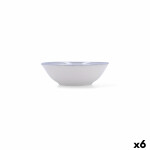 Bol para Aperitivos Bidasoa Lea Hydrozero Blanco Cerámica (6 Unidades)