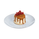 Plato de Postre Luminarc Diwali Granit Marb Bicolor Vidrio Ø 19 cm (24 Unidades)