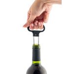 Abrebotellas Koala Basic Negro Metal 11 x 6,5 x 1 cm (12 Unidades)