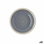 Plato de Postre Quid Baltic Beige Cerámica Ø 19 cm (12 Unidades)