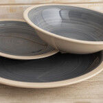 Plato de Postre Quid Baltic Beige Cerámica Ø 19 cm (12 Unidades)