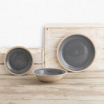 Plato de Postre Quid Baltic Beige Cerámica Ø 19 cm (12 Unidades)