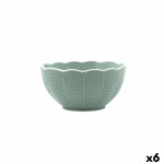 Bol para Aperitivos Bidasoa Aura Stela Verde Cerámica 12 x 12 x 5 cm (6 Unidades)