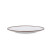 Plato Llano Bidasoa Orion Hydrozero Blanco Cerámica Ø 25 cm (6 Unidades)