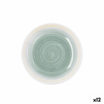 Plato de Postre Quid Velvet Amarillo Cerámica Ø 19 cm (12 Unidades)