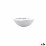 Bol para Aperitivos Bidasoa Polaris Hydrozero Beige Cerámica (6 Unidades)