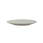 Plato Llano Bidasoa Element Hydrozero Beige Cerámica Ø 25 cm (6 Unidades)