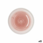 Plato Hondo Quid Velvet Verde Cerámica Ø 21,5 cm (12 Unidades)