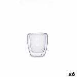 Vaso Quid Serenia Transparente Vidrio 80 ml (6 Unidades)