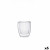 Vaso Quid Serenia Transparente Vidrio 80 ml (6 Unidades)