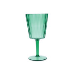 Copa Quid Iris Verde Plástico 350 ml (12 Unidades)