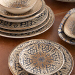 Plato para Pizza Bidasoa Deneb Hydrozero Marrón Cerámica Ø 30 cm (6 Unidades)