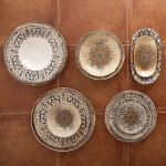 Plato para Pizza Bidasoa Deneb Hydrozero Marrón Cerámica Ø 30 cm (6 Unidades)