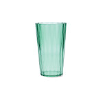 Vaso de agua Quid Iris Verde Plástico 600 ml (12 Unidades)