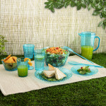 Jarra Quid Gaia Turquesa Plástico 2 L (6 Unidades)