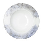 Plato para Pasta Bidasoa Polaris Hydrozero Beige Cerámica Ø 30 cm (6 Unidades)