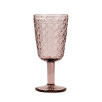 Copa Bidasoa Agata Rosa Vidrio 285 ml (6 Unidades)