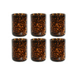 Set de Vasos Home ESPRIT Cristal Vintage 320 ml (6 Unidades)