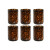 Set de Vasos Home ESPRIT Cristal Vintage 320 ml (6 Unidades)