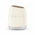 Juego de Cuchillos de Cocina y Soporte Smeg KBSF02CR Crema