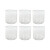 Set de Vasos Home ESPRIT Transparente Cristal 320 ml (6 Unidades)
