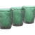 Set de Vasos Home ESPRIT Verde Cristal Con relieve 300 ml