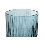 Set de Copas Home ESPRIT Azul Cristal 8,8 x 8,8 x 16,3 cm (6 Unidades)