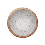 Ensaladera Versa Speckle Madera de mango 24 x 7 x 24 cm