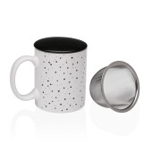 Taza con Filtro para Infusiones Versa Speckle