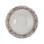 Bajo Plato Versa Metal Bayas 33 x 1,5 x 33 cm