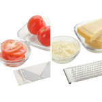 Mandolina-Rallador Leifheit Blanco Acero Inoxidable Plástico 4 en 1