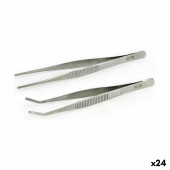 Pinzas de Cocina Quttin Acero Inoxidable 30 cm 2 Piezas (24 Unidades)
