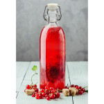 Botella de Cristal La Mediterránea Vidrio 1 L (24 Unidades)