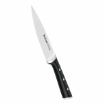 Cuchillo de Cocina Tefal K23203 Negro 7" Acero Inoxidable Plástico 15 cm