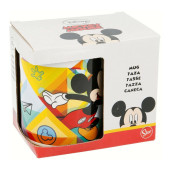 Taza Mug Mickey Mouse Happy Smiles 325 ml (11,7 x 10 x 8,7 cm)