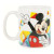 Taza Mug Mickey Mouse Happy Smiles 325 ml (11,7 x 10 x 8,7 cm)