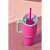 Taza Termo con Tapa Kambukka 11-08004 Verde Rosa Acero Inoxidable 950 ml