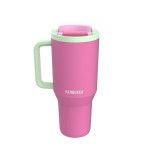 Taza Termo con Tapa Kambukka 11-08004 Verde Rosa Acero Inoxidable 950 ml