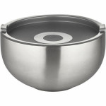 Ensaladera GSW GSW 30 cm 5,5 L Plateado Acero Inoxidable Térmica