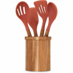 Set de Utensilios para Cocina Livoo MES153 Naranja 5 Piezas