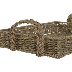 Bandeja de Aperitivos Home ESPRIT Natural Tropical (2 Unidades)