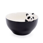 Cuenco Versa Negro Porcelana 15,8 X 10,1 X 14 CM Oso Panda