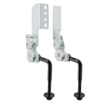 Resorte Derecha - Izquierda 6 Posiciones 90 - 180º Corto Tuerca Negra