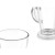 Vaso de Cristal Vivalto CAFE LATTE Transparente Vidrio 280 ml (6 Unidades)