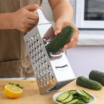 Rallador Quttin Bambú 10,6 x 8 x 24,5 cm (24 Unidades)